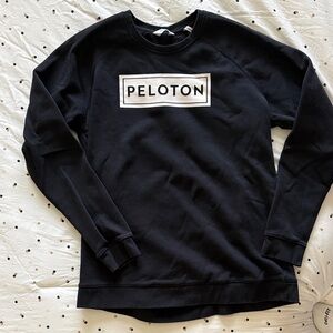 Peloton Black Crewneck Sweater